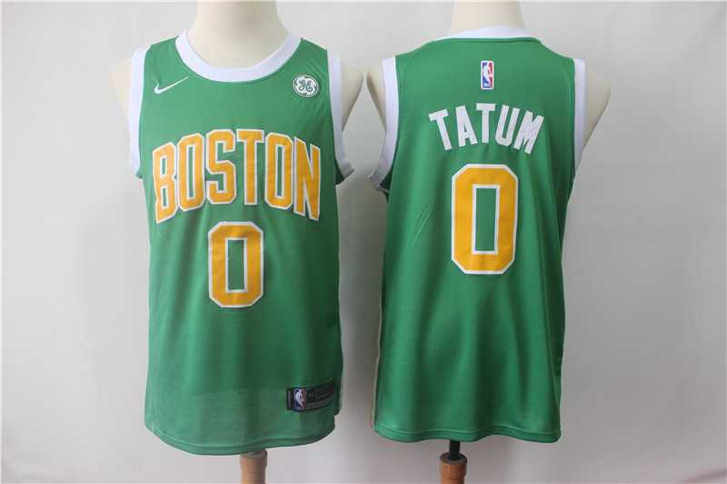 Celtics 0 Jayson Tatum Green 2018 19 Earned Edition Nike Swingman Jersey,We sell and wholesale Celtics 0 Jayson Tatum Green 2018 19 Earned Edition Nike Swingman Jersey on line form chian!